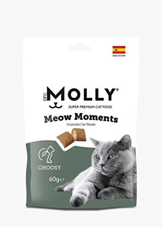 MOLLY MEOW MOMENTS SEÇİCİ KEDİLER İÇİN KEDİ ÖDÜL MAMASI (CHOOSY) 60 GR
