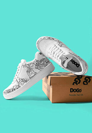 Dogo Bon Voyage Beyaz Kadın Ayakkabı