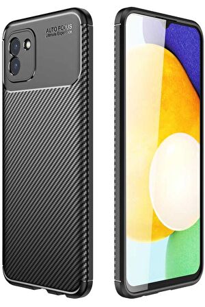 Galaxy A03 Kılıf Elde Kaymayan Kamera Korumalı Silikon