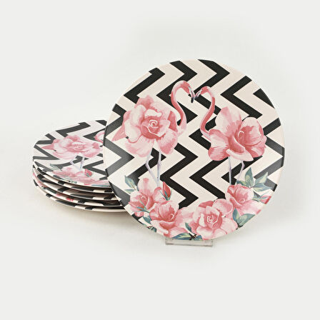 Keramika Flamingo Servis Tabağı 26 Cm 6 Adet - 18309