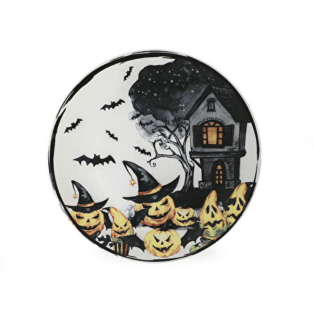 Keramika Halloween Witch Servis Tabağı 26 Cm 19948