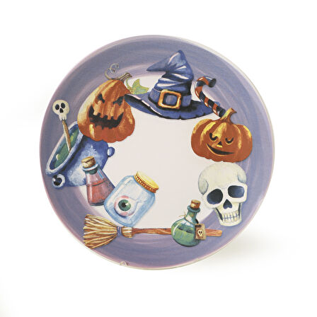 Keramika Halloween Servis Tabağı 26 Cm 22290