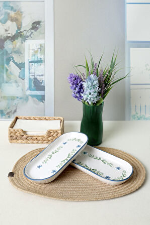 Keramika Daphne Noyan Kayık Tabak 26 Cm 2 Adet 22922