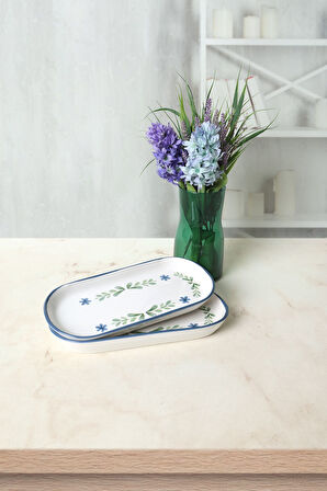 Keramika Daphne Noyan Kayık Tabak 26 Cm 2 Adet 22922