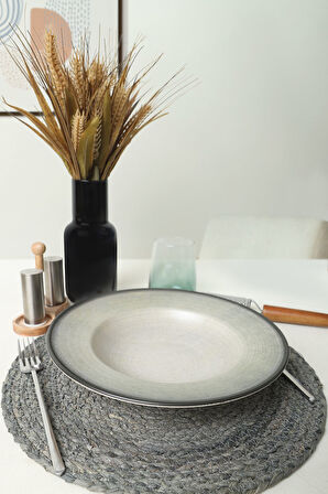 Keramika Gray Ege Makarna Tabağı 28 Cm  21719