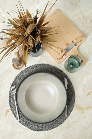 Keramika Gray Ege Makarna Tabağı 28 Cm  21719