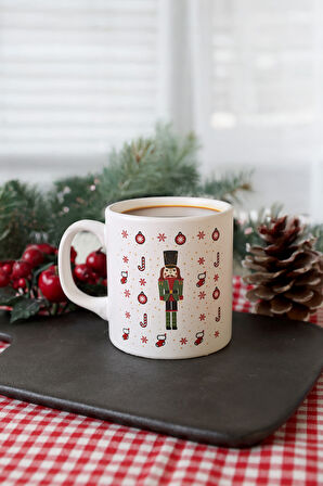 Keramika New Year  Kurşun Asker Kupa 10 Cm