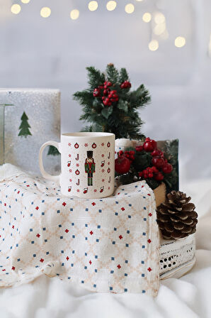 Keramika New Year  Kurşun Asker Kupa 10 Cm