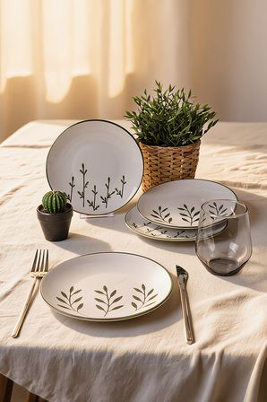 Keramika Verdea Pasta Tabağı 20 Cm 4 Adet 23682-84