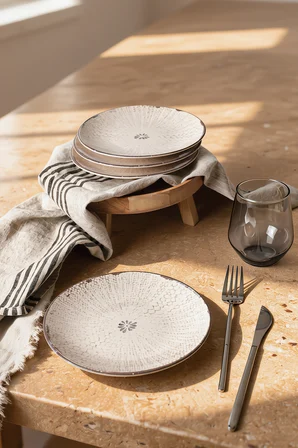 Keramika Forest Line Deep Pasta Tabağı 20 Cm 4 Adet 23444