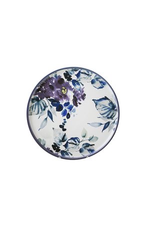Keramika Purple Flower Yemek Takımı 6 Parça 2 Kişilik 21329-30-31