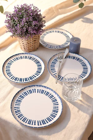Keramika Azure Nordic Pasta Tabağı 22 Cm 4 Adet 21424