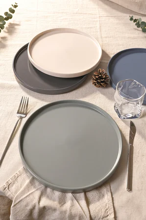 Keramika River Stackable Servis Tabağı 27 Cm 4 Adet 324-399-627-950