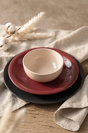 Keramika Noble Mix Yemek Takımı 6 Parça 2 Kişilik 030-520-623