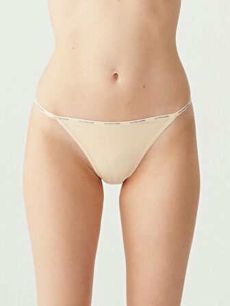 U.S. Polo Assn. Kadın Çok Renkli 5 Li String