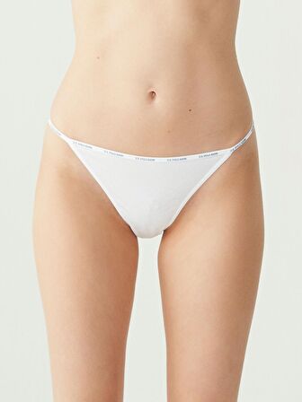 U.S. Polo Assn. Kadın Çok Renkli 5 Li String