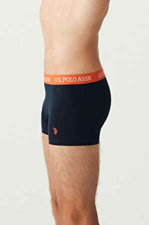 U.S. Polo Assn. Erkek Lacivert 3 Lü Boxer