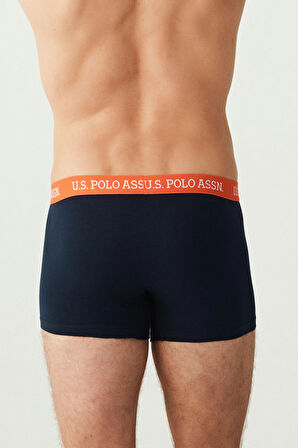 U.S. Polo Assn. Erkek Lacivert 3 Lü Boxer