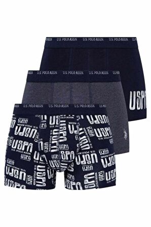 U.S POLO 3LÜ ASORTİ BOXER 80338