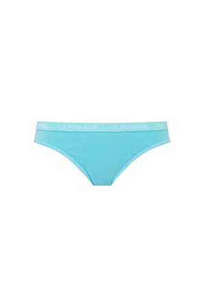 . Kadın Mint - Beyaz - Gri Melanj 3 Lü Slip