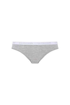 . Kadın Mint - Beyaz - Gri Melanj 3 Lü Slip