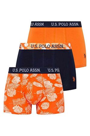 U.S POLO 3LÜ DESENLİ BOXER 80433