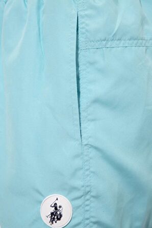 U.S. Polo Assn. Erkek Mint Orta Boy Deniz Şortu