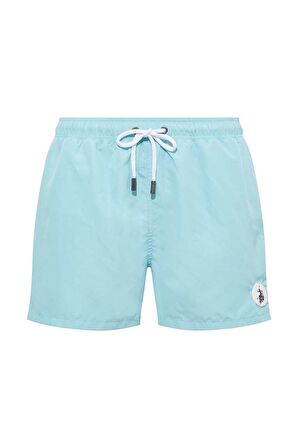 U.S. Polo Assn. Erkek Mint Orta Boy Deniz Şortu