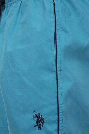 U.S. Polo Assn. Erkek Mavi Orta Boy Deniz Şortu