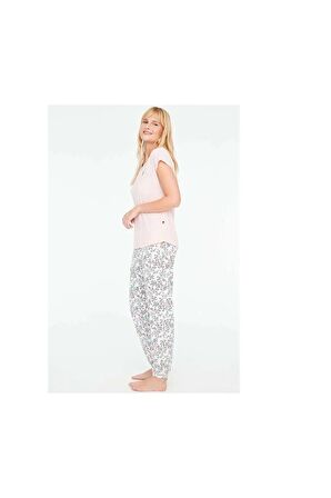 U.S POLO 16920 Kadın PİJAMA TAKIM