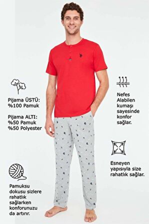 Patlı Pijama Takımı 18697