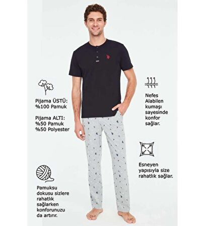 Patlı Pijama Takımı 18697