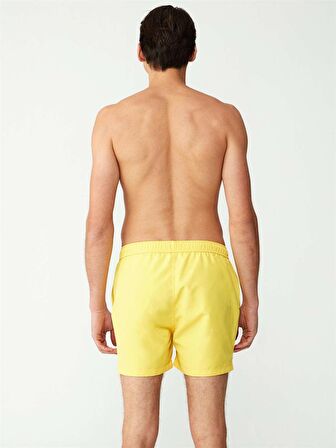 U.S. POLO ASSN. - Erkek Sarı Orta Boy Deniz Şortu 