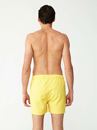 U.S. POLO ASSN. - Erkek Sarı Orta Boy Deniz Şortu 