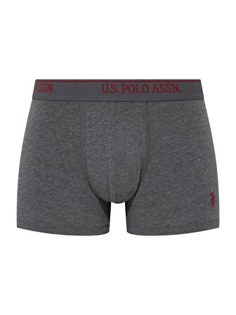 U.S. Polo Assn. - Erkek Siyah - Antrasit Melanj - Lacivert 3 Lü Boxer