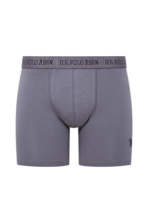 U.S. POLO ASSN. Erkek Siyah-Gri-Antrasit 3 lü Boxer 