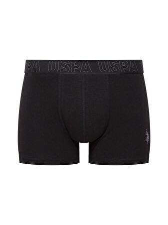 U.S. POLO ASSN. Erkek Bordo-Lacivert-Siyah 3 lü Boxer 