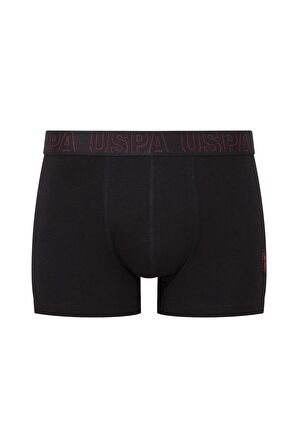 U.S. POLO ASSN. Erkek Antrasit-Saks-Siyah 3 lü Boxer 