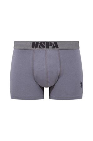 U.S. POLO ASSN. Erkek Bordo-Lacivert-Antrasit 3 lü Boxer 