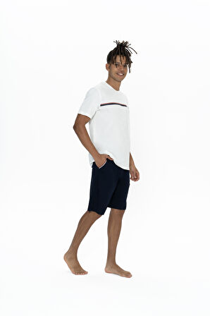 U.S. Polo Assn. Erkek Ekru Şort Takım 