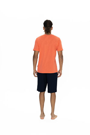 U.S. Polo Assn. Erkek Mercan Şort Takım 