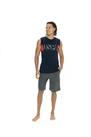 U.S. Polo Assn. Erkek Lacivert Şort Takım 