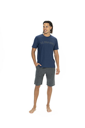 U.S. Polo Assn. Erkek Lacivert Şort Takım 