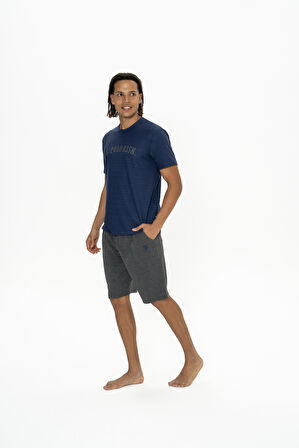 U.S. Polo Assn. Erkek Lacivert Şort Takım 