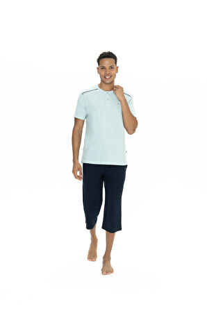 U.S. Polo Assn. Erkek Mint Kapri Takım 