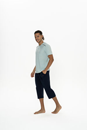 U.S. Polo Assn. Erkek Mint Kapri Takım 