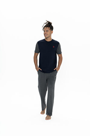 U.S. Polo Assn. Erkek Lacivert Pijama Takım 