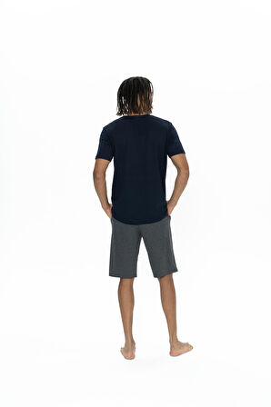 U.S. Polo Assn. Erkek Lacivert Şort Takım 