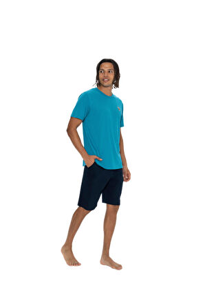 U.S. Polo Assn. Erkek Petrol Şort Takım 18904 