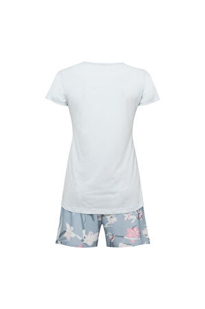 U.S. Polo Assn.  Kadın MAVİ Şort Takım 